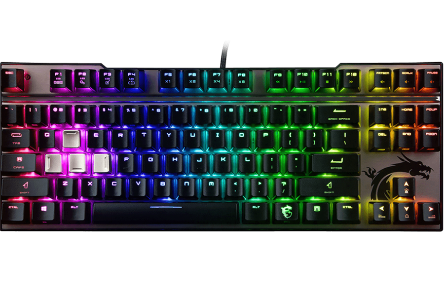 کیبورد گیمینگ ام اس آی مدل VIGOR GK70 RED