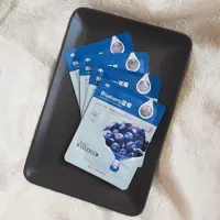 ماسک صورت رورک مدل بلوبری وزن 30 گرم بسته 5 عددی