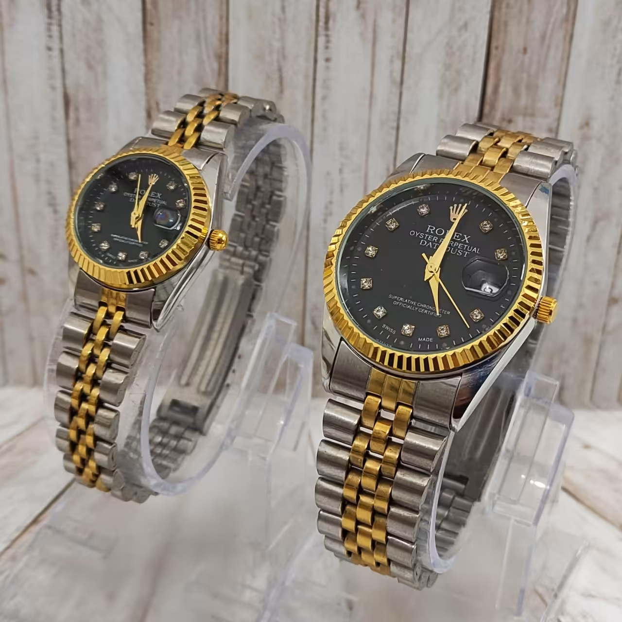  ساعت رولکس زمینه مشکی
