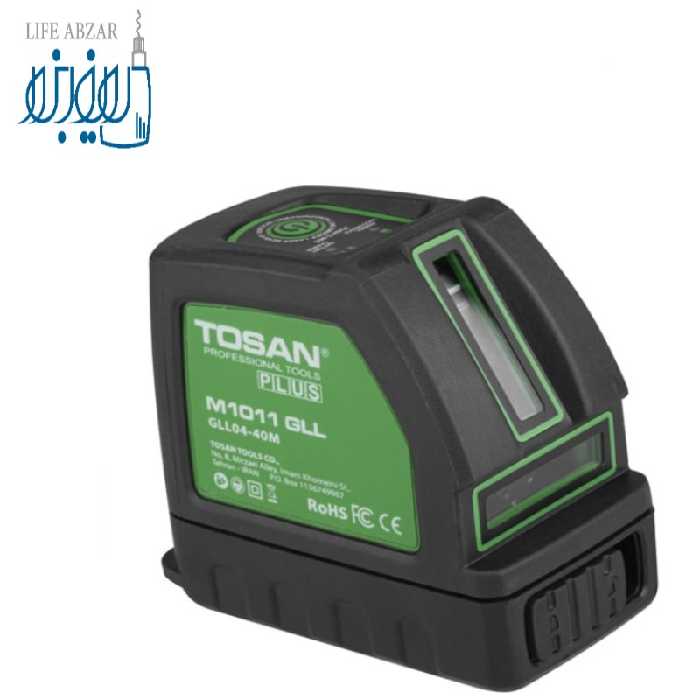 تراز لیزری توسن دو خط( نور سبز )  مدل M1011GLL