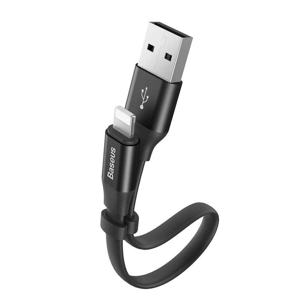 کابل شارژ Lightning باسئوس مدل CALMBJ-01 طول 23 سانتی متر