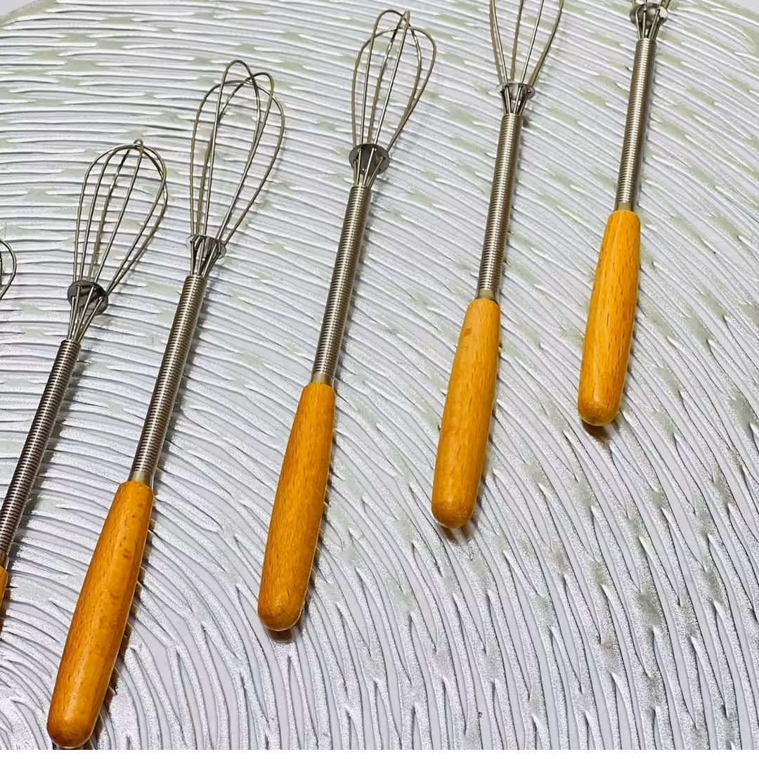 همزن دستی پایه بامبو 