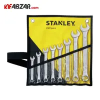 ست آچار یکسر تخت یکسر رینگ 8 عددی استنلی مدل STMT73649 8