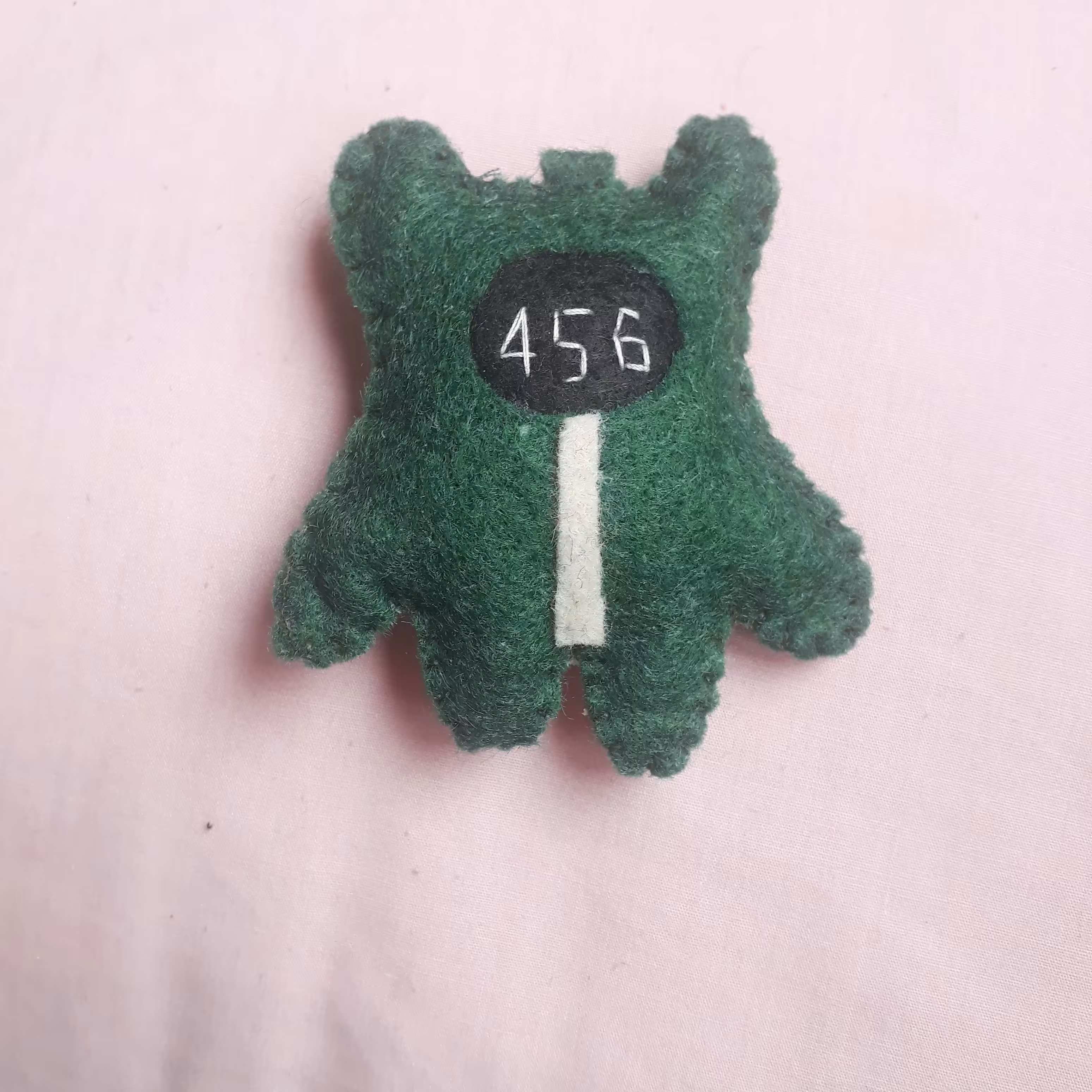 عروسک نمدی  طرح اسکوییت گیم نمدی جا کلیدی 