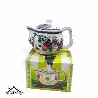 قوری دمنوش چینی دسته بغل