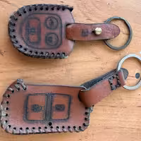 رو کش چرم کلید پراید پژو سمند