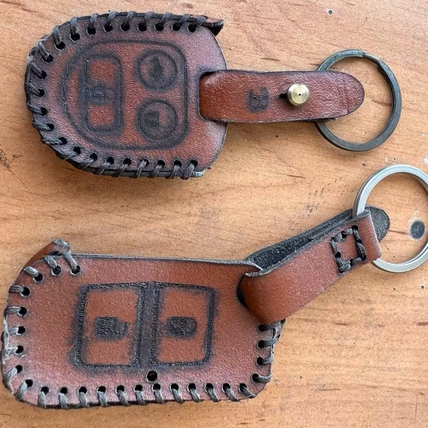 رو کش چرم کلید پراید پژو سمند