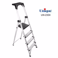 نردبان چهار پله آلومینیوم  کد 2304 برند یونیک