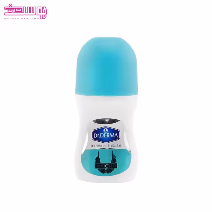 مام رول ضد تعریق مردانه Invictus دکتر درما حجم 50ml