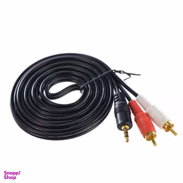 کابل تبدیل جک 3.5 میلی متری به RCA تسکو (Tsco) مدل TC-81 طول 2 متر