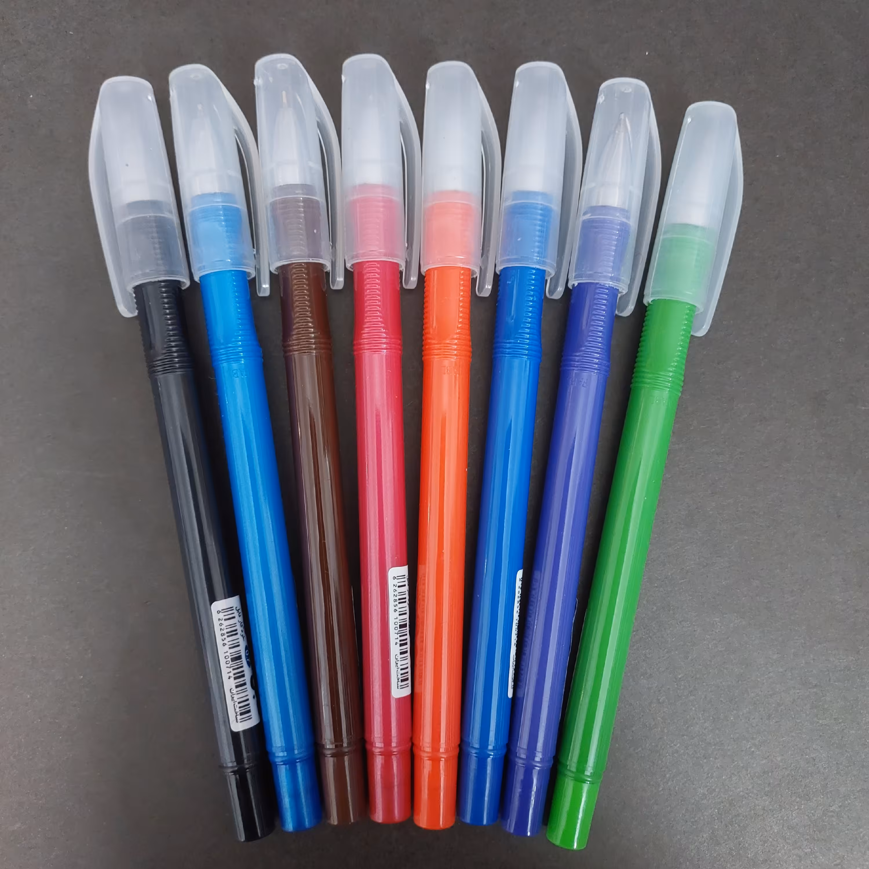 خودکار 8 رنگ فابل نوک 7 دهم  با رنگ های جذاب