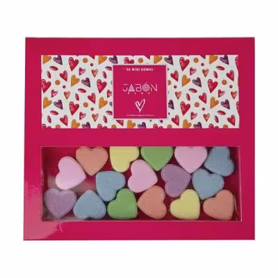 کوکتل مانیکور ژبن پلاس مدل Heart وزن 210 گرم بسته 30 عددی