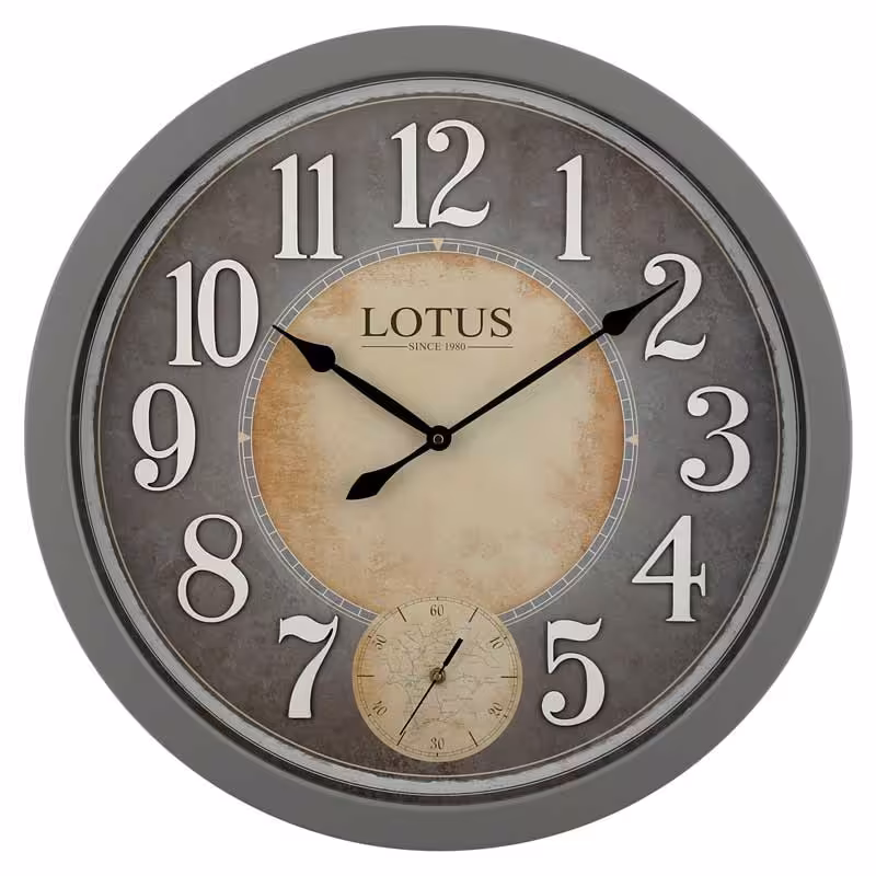 ساعت دیواری چوبی لوتوس مدل 8842 سایز 60