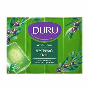 صابون استحمام با عصاره روغن زیتون 4 عددی دورو 600گرم | فروشگاه ارس ترک
