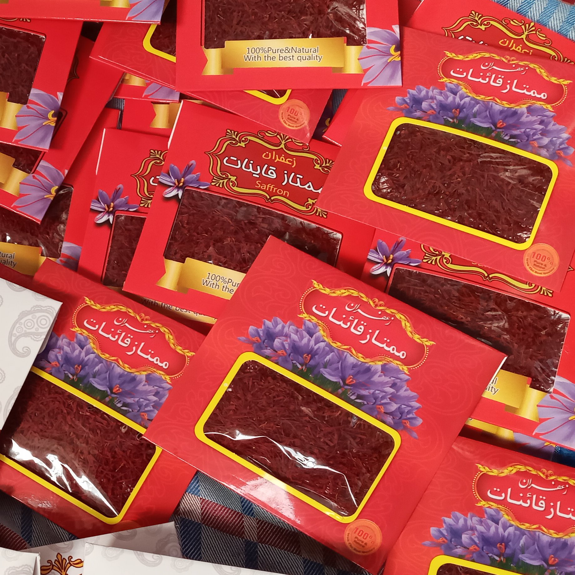 پک 10 تایی زعفران سرگل 4 گرمی