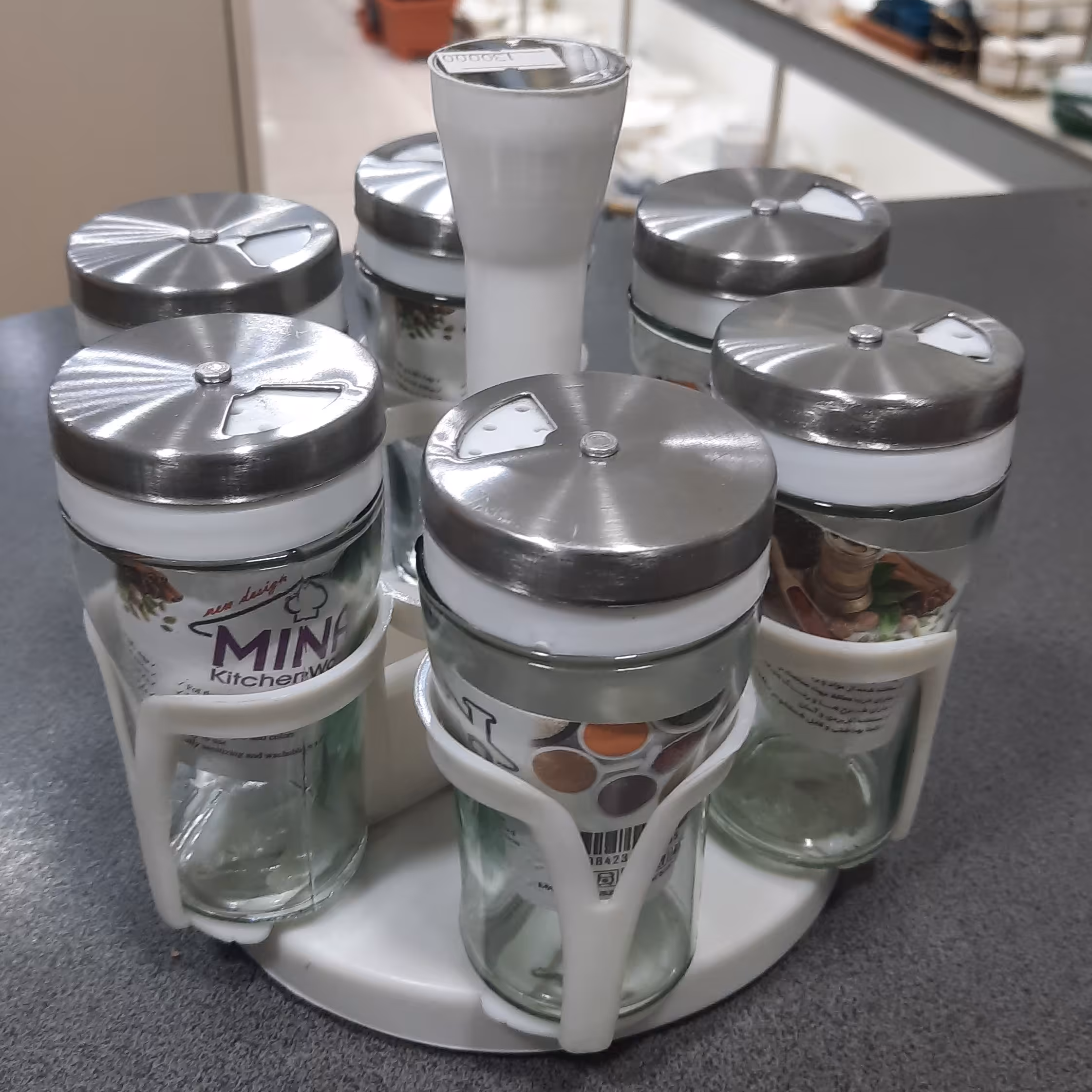 جاادویه 6تایی مینا در 3 رنگ ارسال رایگان