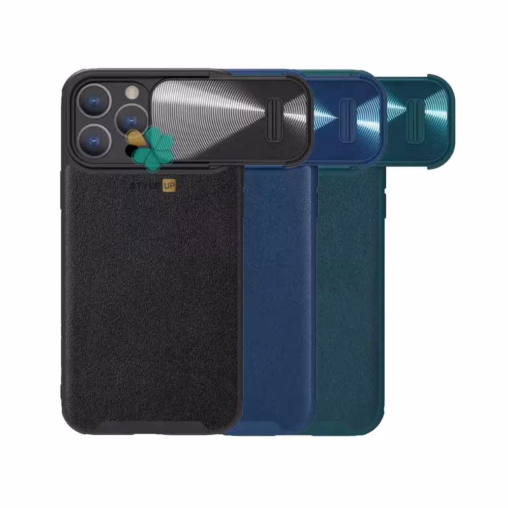 قاب نیلکین گوشی ایفون iPhone 13 Pro Max مدل CamShield Leather S