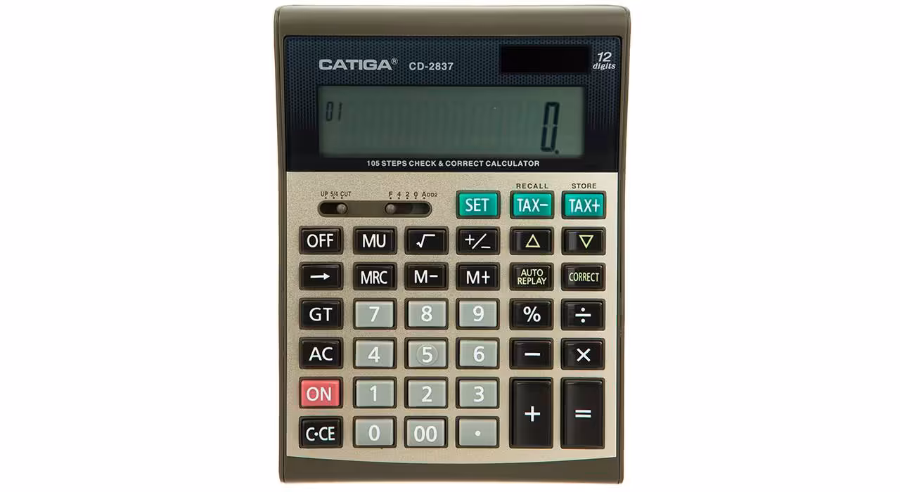 ماشین حساب کاتیگا مدل CD-2837-12
