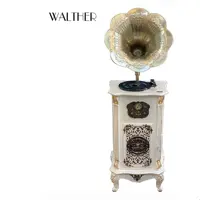 گرامافون استخوانی شیپور پلاستیکی کد 099 مدل WALTHER