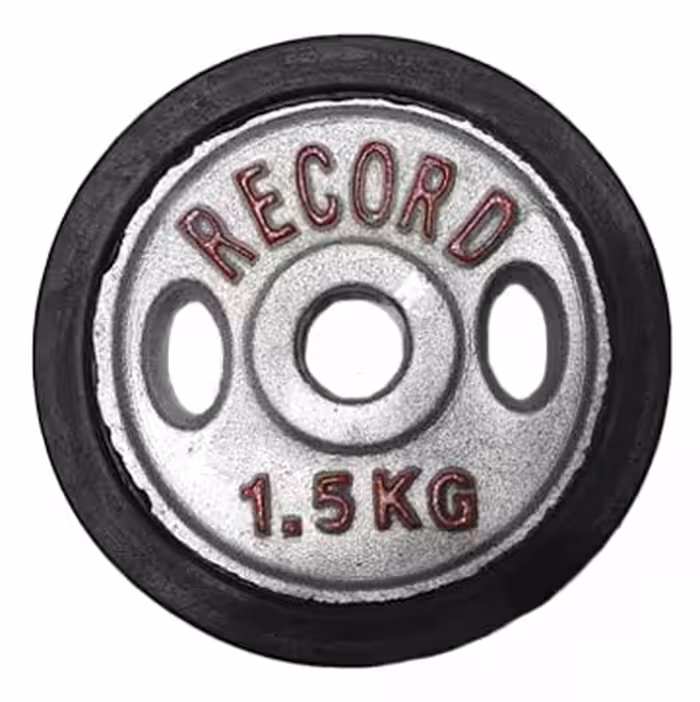 وزنه دمبلی دور لاستیک 1.5 کیلویی - دو عددی