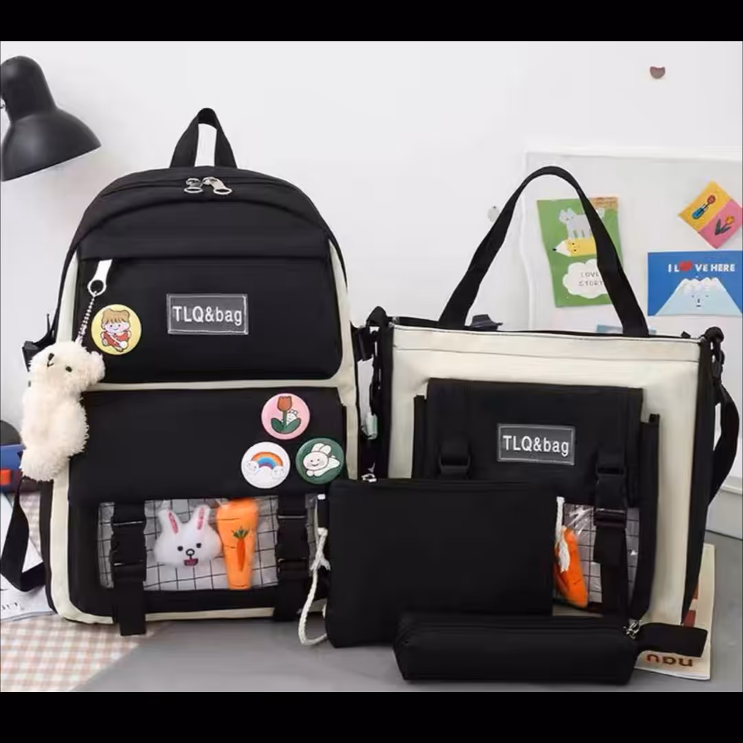 ارسال رایگان ست کیف 4 تکه  خرگوشی جدید