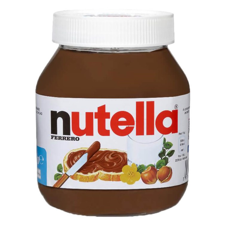 شکلات صبحانه نوتلا فندقی nutella حجم 630 گرم
