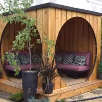 آلاچیق چوبی #ساحلی #باغی ﷼ویلایی