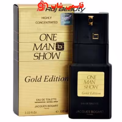 عطر ادکلن بوگارت وان من شو گلد ادیشن | Jacques Bogart One Man Show Gold Edition