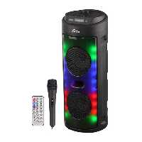 خرید و قیمت اسپیکر بلوتوثی رم و فلش خور Sing-E ZQS4248   میکروفون و ریموت کنترل