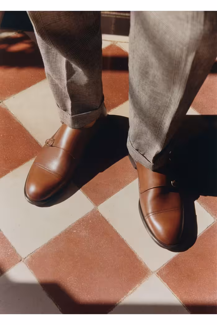 کفش های کلاسیک چند رنگ مردانه چرمی مردان 57000955 MANGO Man