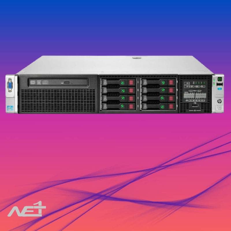 کانفیگ سرور HPE ProLiant DL380 G8 8SFF – 8GB