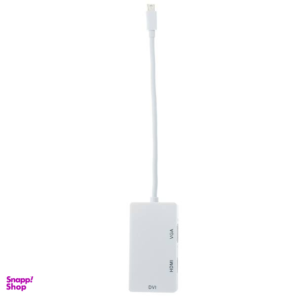 مبدل Mini DisplayPort به DVIHDMIVGA مدل Audio Support