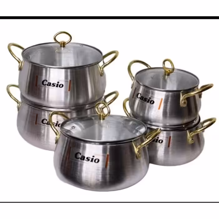 سرویس 10پارچه کاسیو درب شیشه ای 