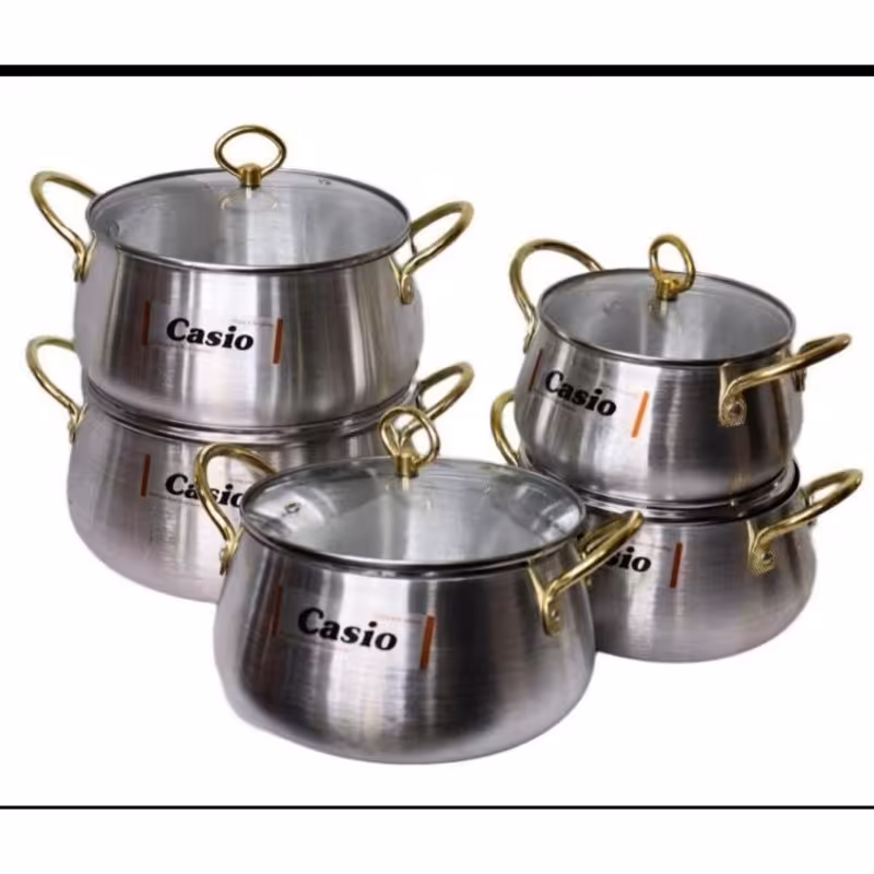 سرویس 10پارچه کاسیو درب شیشه ای 