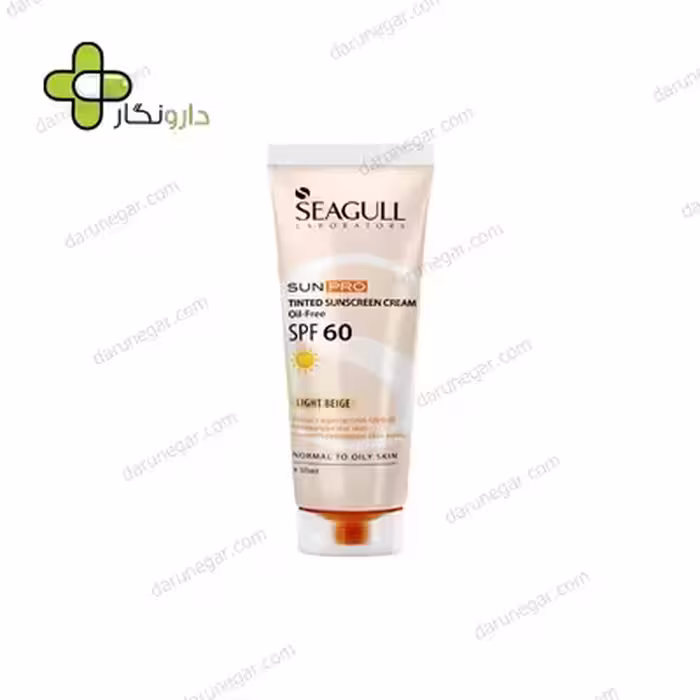 کرم ضد آفتاب سی گل SPF60 فاقد چربی
