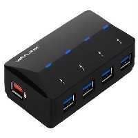 هاب USB 3.0 چهار پورت ویولینک مدل WL-UH3042P1