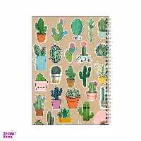 دفتر مشق 100 برگ بامبیلیپ طرح کاکتوس کد 4120748