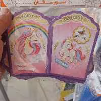 پاپکرن تم تولد تک شاخ (یونیکورن)(پفیلا خوری) 10 عددی