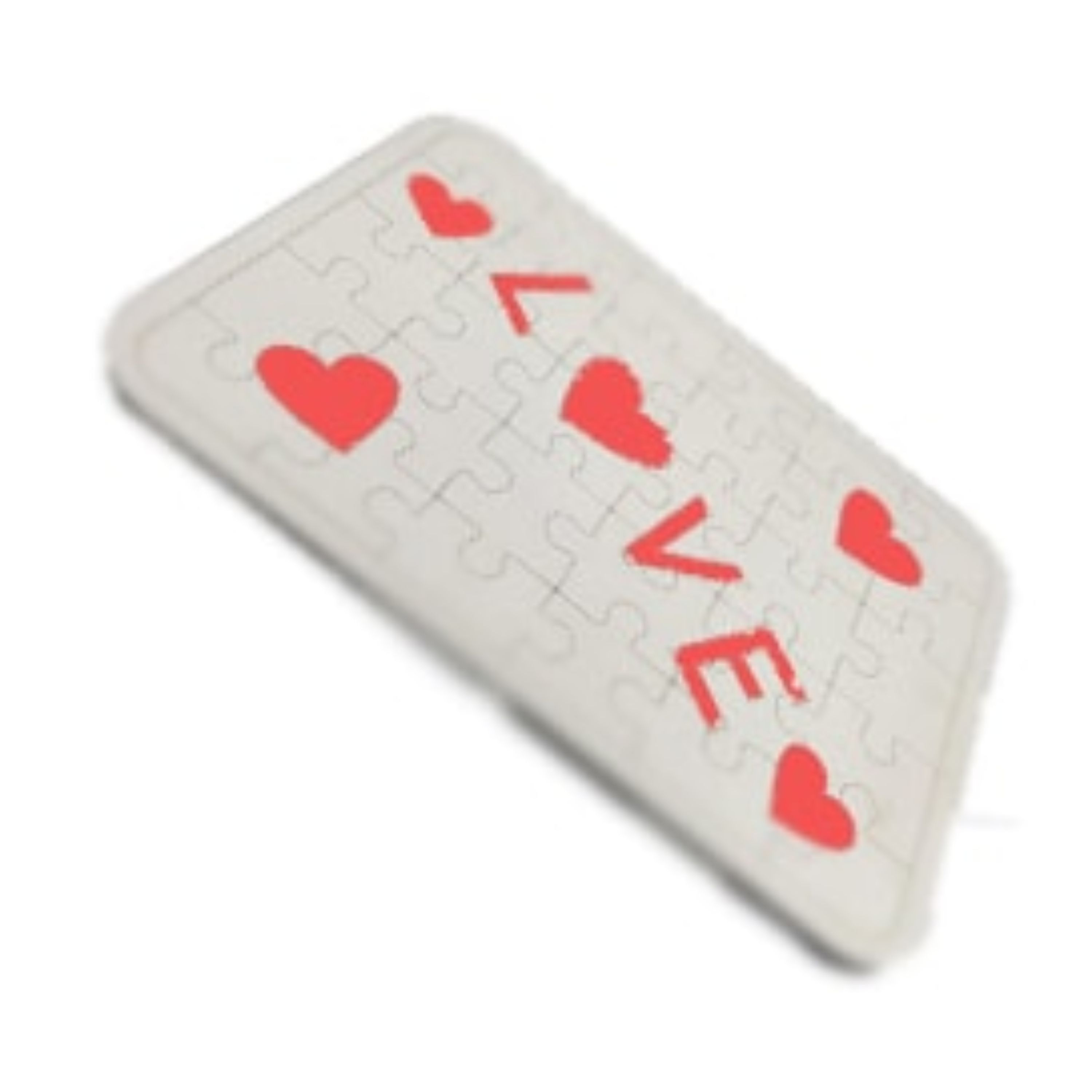 پازل طرح love چوبی