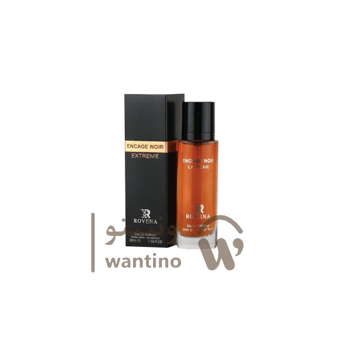 عطر ادکلن مردانه لالیک انکر نویر ای ال اکستریم روونا (Rovena Lalique Encre Noire A L'Extreme) 30 میل
