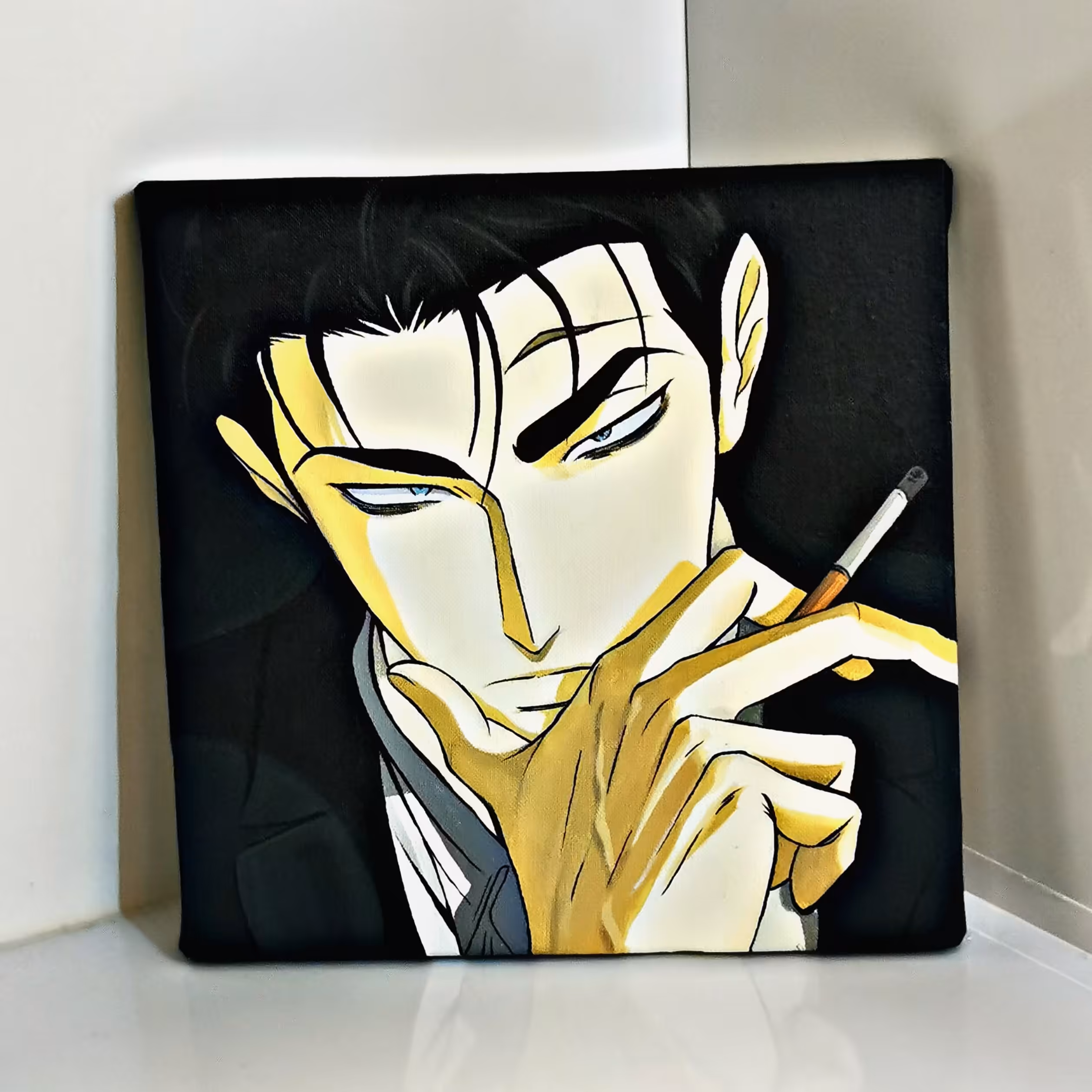 تابلو نقاشی مانهوا ابعاد ( 20 در 20 )