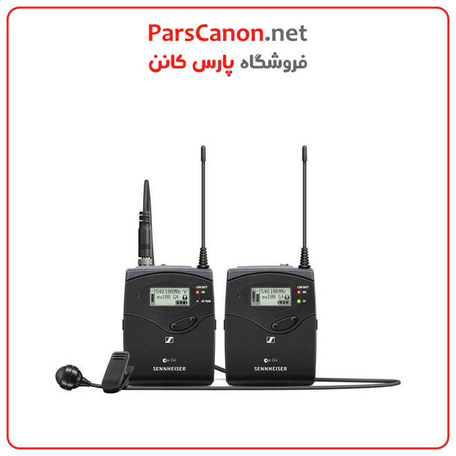 میکروفون سنهایزر مدل Sennheiser EW 122P G4 Camera-Mount Wireless Cardioid Lavalier Microphone System