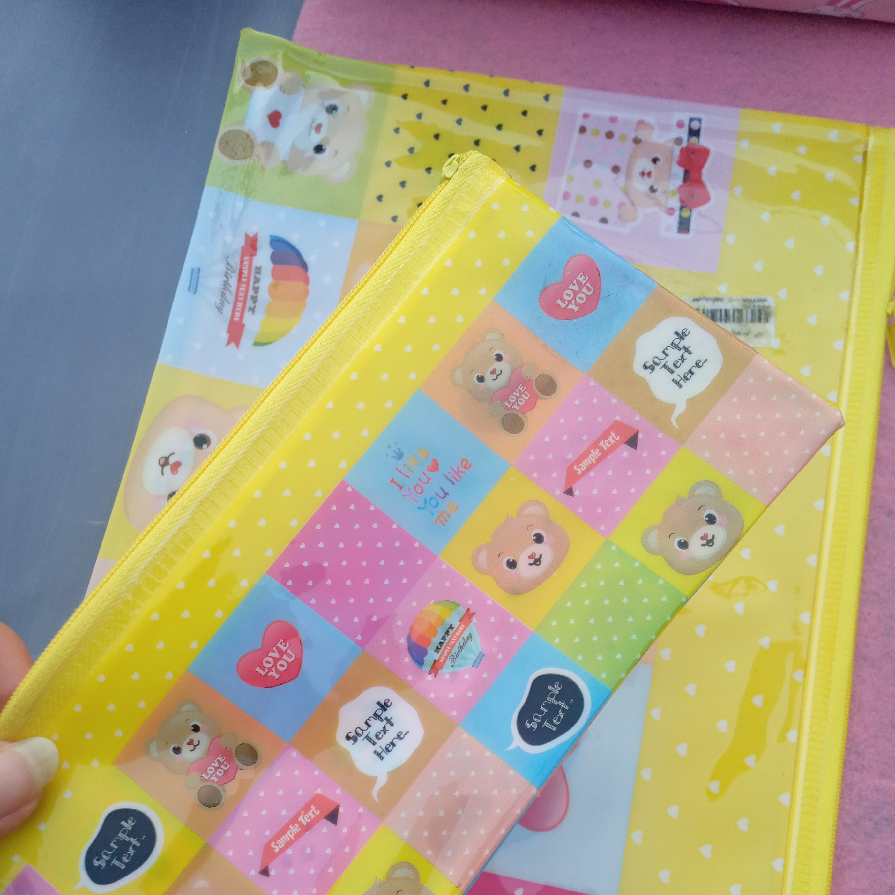 ست جامدادی و کاور زیپدار 