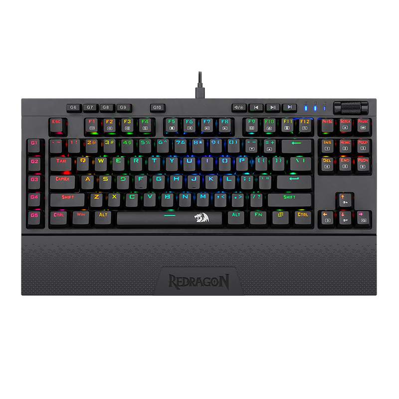 خرید کیبورد گیمینگ ردراگون Keyboard Redragon Vishnu K596 با بهترین قیمت