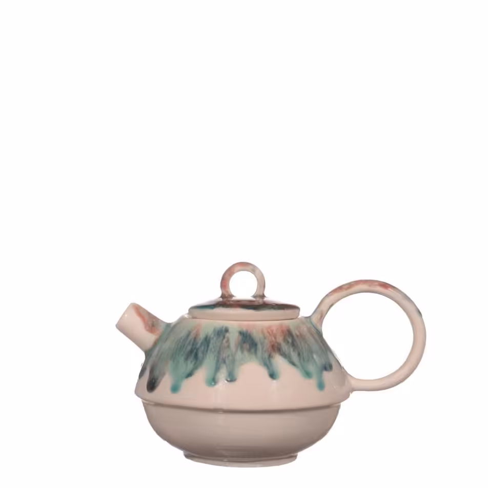 قوری سرامیکی کلاسیک مدل ژاپنی