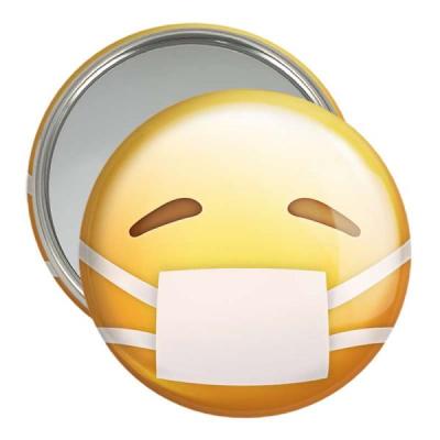 آینه جیبی خندالو مدل ایموجی کد 24652