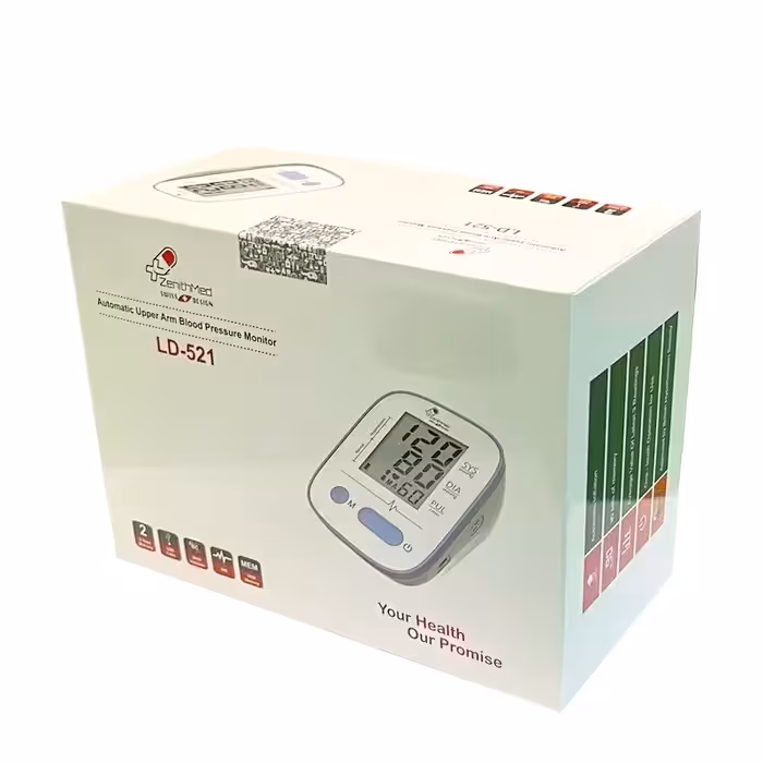 فشار سنج دیجیتال بازویی زنیتمد مدل Ld521 دارای 12 ماه ضمانت شرکتی