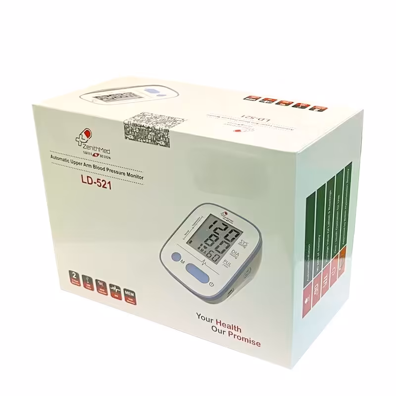 فشار سنج دیجیتال بازویی زنیتمد مدل Ld521 دارای 12 ماه ضمانت شرکتی