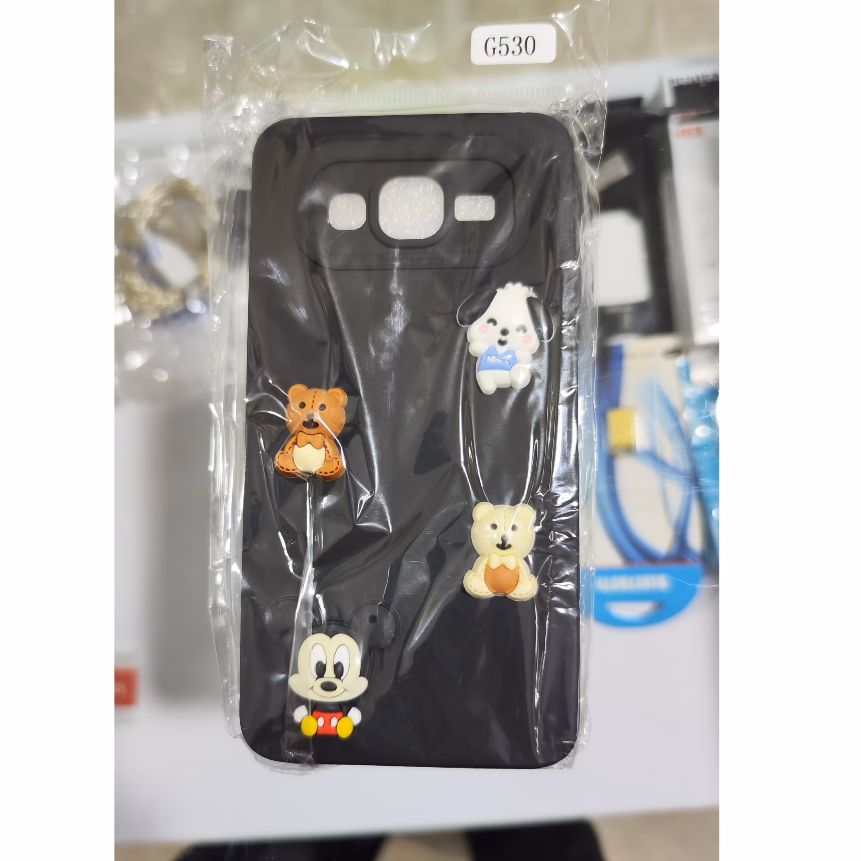 قاب عروسکی آویزدار سامسونگ Samsung G530 مشکی 