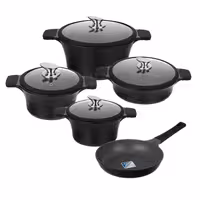 سرویس پخت و پز  9 پارچه مشکی جی فی نی GIFFINI مدل G-09